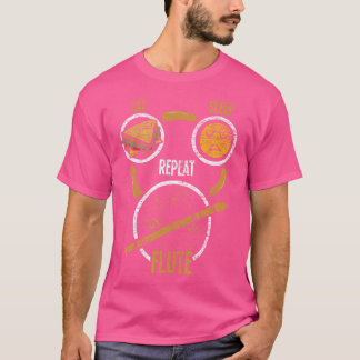 Camiseta Famoso músico de flautista flautista regalo Idea F