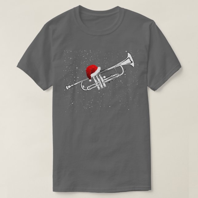 Camiseta Famoso músico de trompeta Navidad a trompeta Ja (Diseño del anverso)