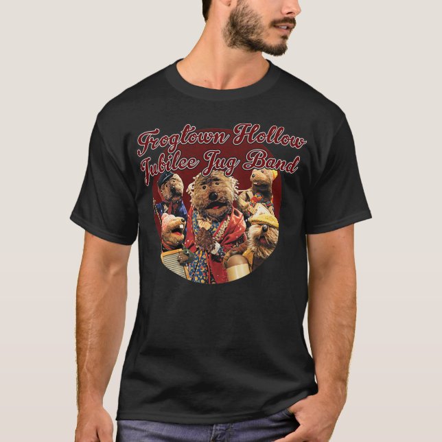 Camiseta Famoso navidad película Jug Band Emmet Otter Frog (Anverso)