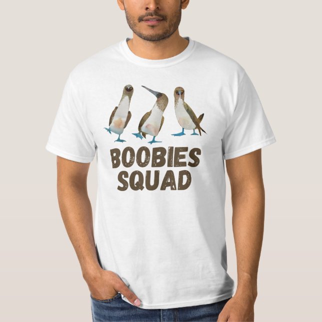 Camiseta Famoso pájaro Booby (Anverso)