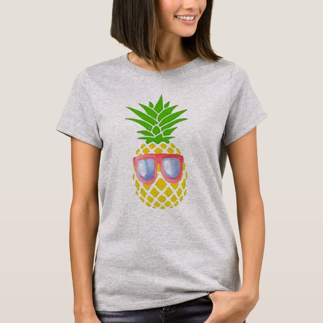 Camiseta Famoso para las mujeres de Guay Beach Glasses Pine (Anverso)