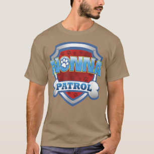 Camiseta Famoso Perro Patrulla No Patrulla Mamá, Papá Para 