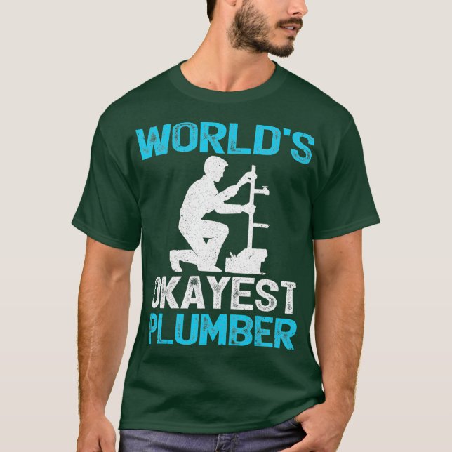 Camiseta Famoso    PlumberWorlds Okayest (Anverso)