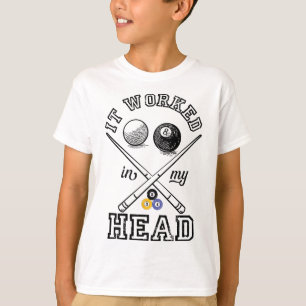 Camiseta Famoso Pool Art Para Hombres Mujeres Billiards Lov