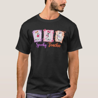 Camiseta Famoso profesor Feliz Halloween Famoso Fantasma Tr