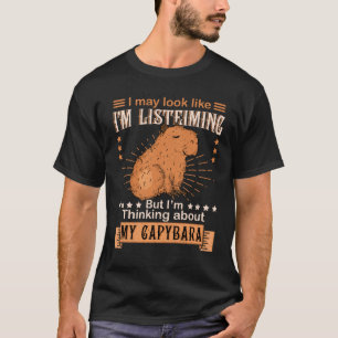 Camiseta Famoso regalo capibara Mujeres niños Capybara