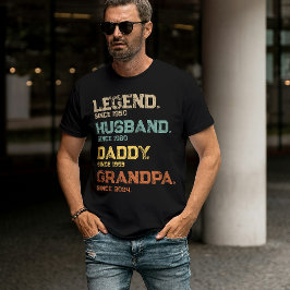 Camiseta Famoso regalo de Personalizado de papá papá, marid