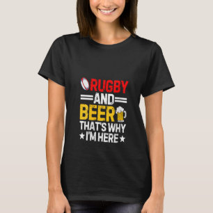 Camiseta Famoso rubí y cerveza papá Día de papá