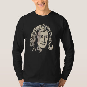 Camiseta Famoso Sir Isaac Newton Médico Matemático A