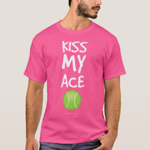 Camiseta Famoso tenis besa mis regalos para jugador de teni