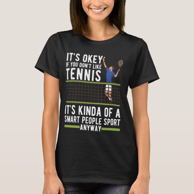 Camiseta Famoso Tenis Para Hombres Mujeres Jugadoras De Ten (Anverso)