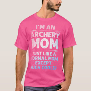 Camiseta Famoso tiro con arco de mamá Chicas de arte Bow Hu
