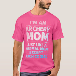 Camiseta Famoso tiro con arco de mamá Chicas de arte Bow Hu