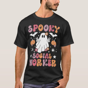 Camiseta Famoso trabajador social Halloween mejores trabaja