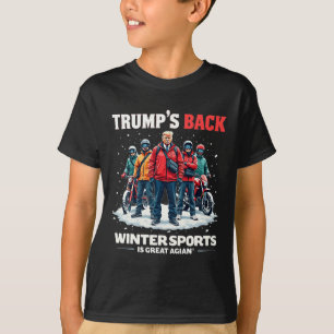 Camiseta Famoso Trump Hockey sobre hielo Estilo vintage Dep