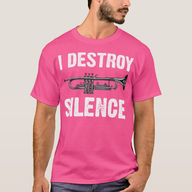Camiseta Famoso Trumpet Player Art Para Hombres Mujeres Tru (Anverso)