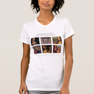 Camiseta Famosos cuadros de Leonardo da Vinci