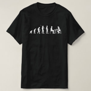Camiseta Famosos Jugadores De Ajedrez Mankind Evolución Par
