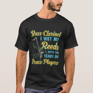 Camiseta Famosos jugadores de Bass Clarinet marchando en la