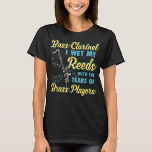 Camiseta Famosos jugadores de Bass Clarinet marchando en la