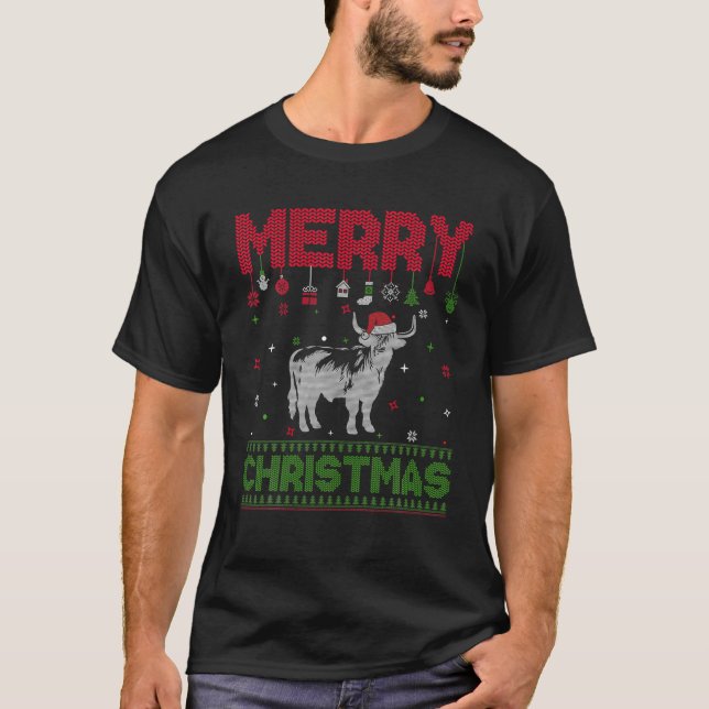 Camiseta Famosos Navidades de dulces de vacaciones divertid (Anverso)