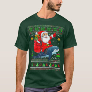 Camiseta Famosos y graciosos Navidades de tiburones ballena