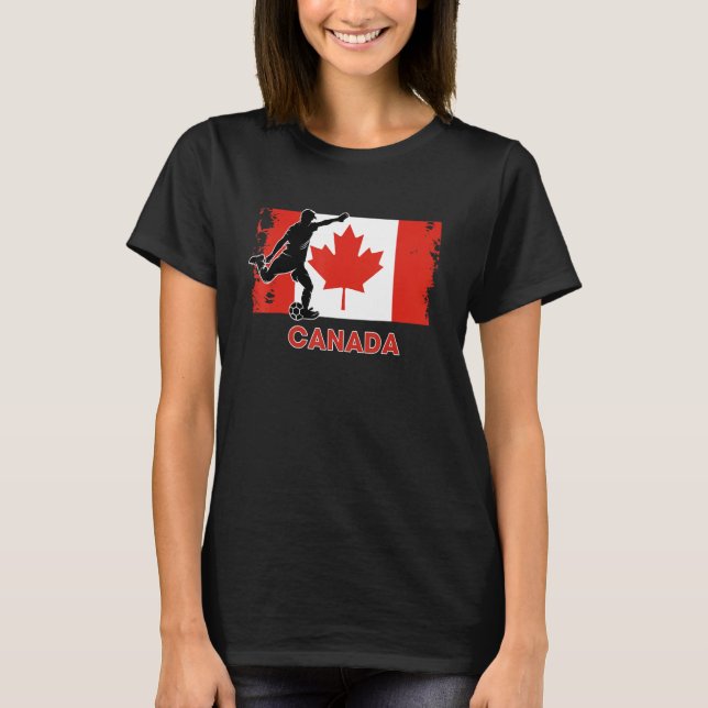 Camiseta Fan de fútbol de Canadá 2022 (Anverso)