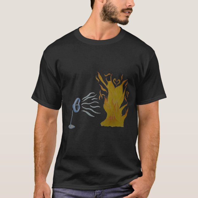 Camiseta Fan de las llamas del amor (Anverso)