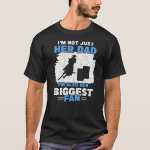Camiseta Fan de Mens Barrel Racer Padre Rodeo Caballo Barre