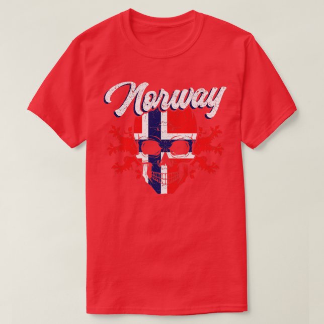 Camiseta Fan de Noruega (Diseño del anverso)