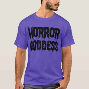 Camiseta Fan de películas de terror Diosa del terror vintag
