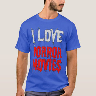 Camiseta Fan de películas de terror Me encantan las películ