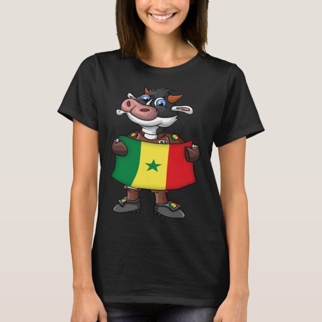Camiseta Fan de vaca de Senegal (Anverso)