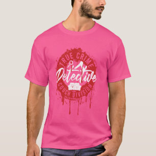 Camiseta Fan del asesinato Gracioso Detective Couch Divisi