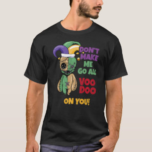 Camiseta Fan del Carnaval Mágico Negro de Mardi Gras Voodoo