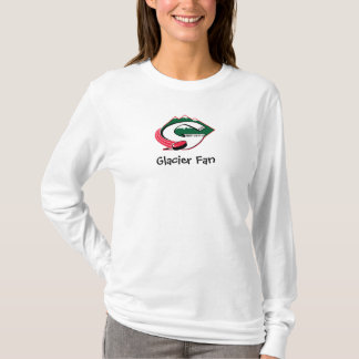Camiseta Fan del glaciar - sudadera con capucha de las