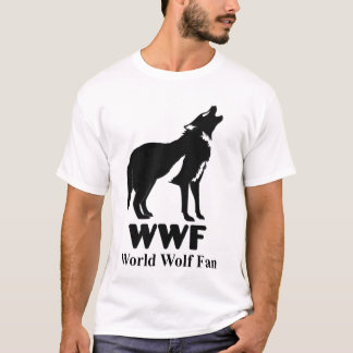 Camiseta Fan del lobo del mundo