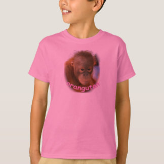 Camiseta Fan linda del orangután del bebé