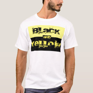 Camiseta Fan negra y amarilla