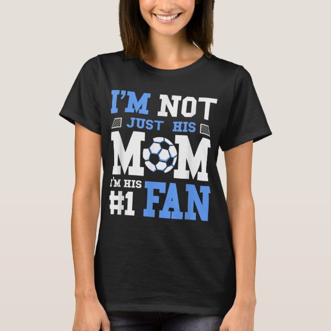 Camiseta Fan número 1 de la madre del fútbol - Mamá del fút (Anverso)