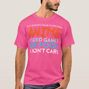 Camiseta Fan Otaku de Anime Cosplay Amantes de Anime s