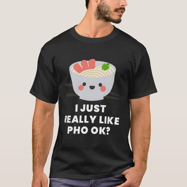 Camiseta Fan Pho Noddle Vietnamita Pho (Anverso)