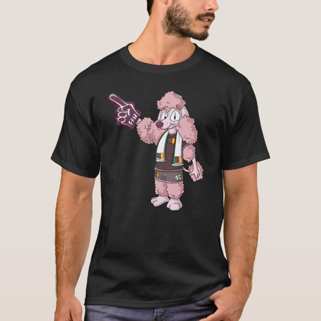 Camiseta Fan Poodle Cameroon (Anverso)
