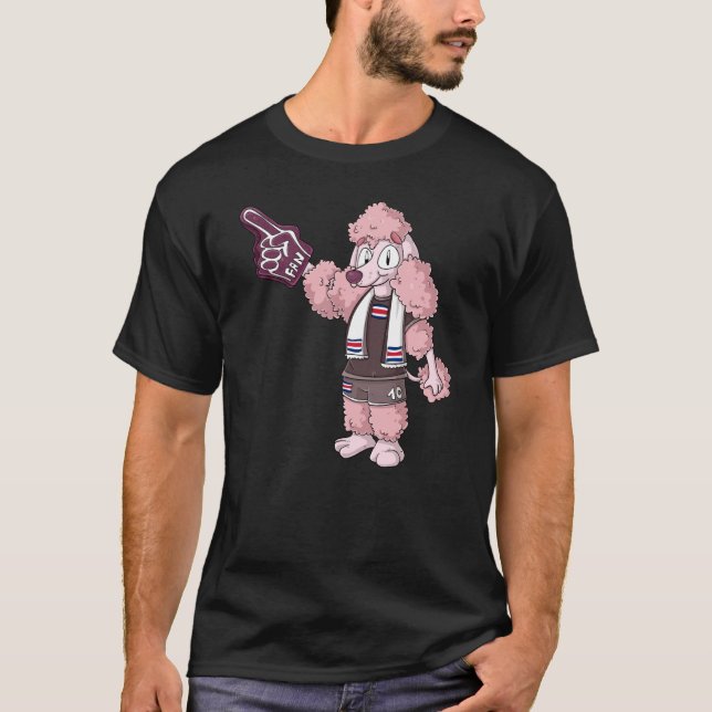 Camiseta Fan Poodle Costa Rica (Anverso)