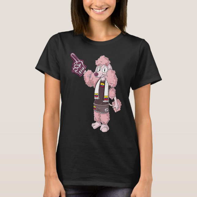 Camiseta Fan Poodle Ecuador (Anverso)