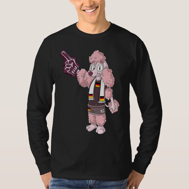 Camiseta Fan Poodle Germany (Anverso)