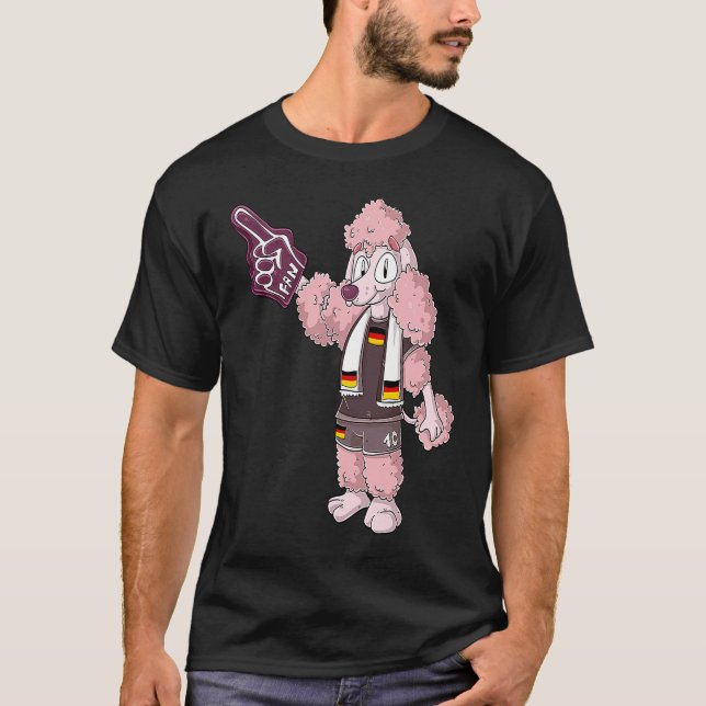 Camiseta Fan Poodle Germany (Anverso)