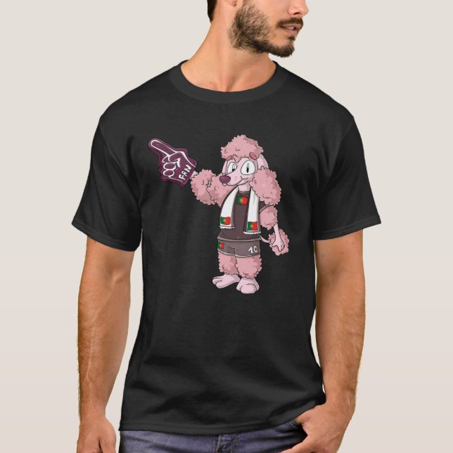 Camiseta Fan Poodle Portugal (Anverso)