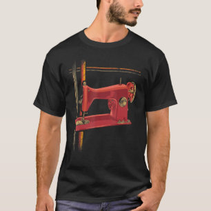 Camiseta Fana de Sew Sew Sew Fabric