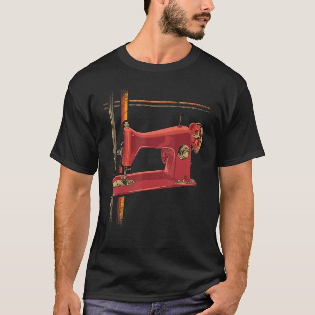 Camiseta Fana de Sew Sew Sew Fabric (Anverso)
